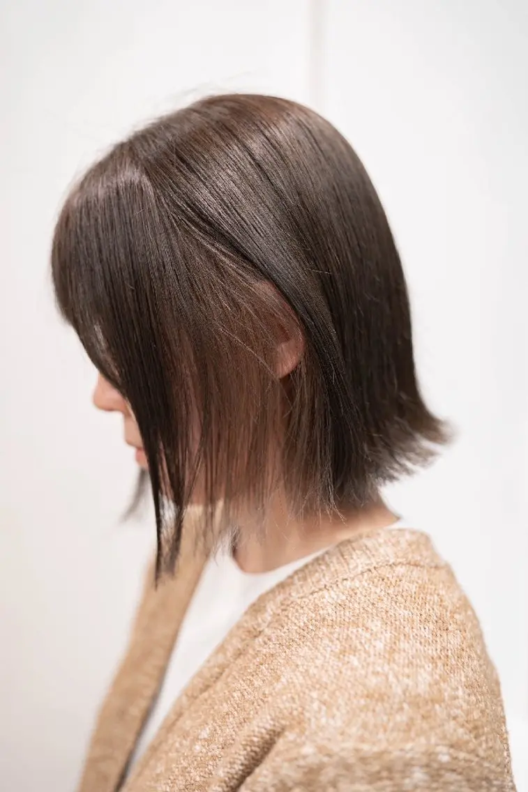 ミディアム カラー カット ヘアカラー Lazo/ 原弥和子のヘアスタイル