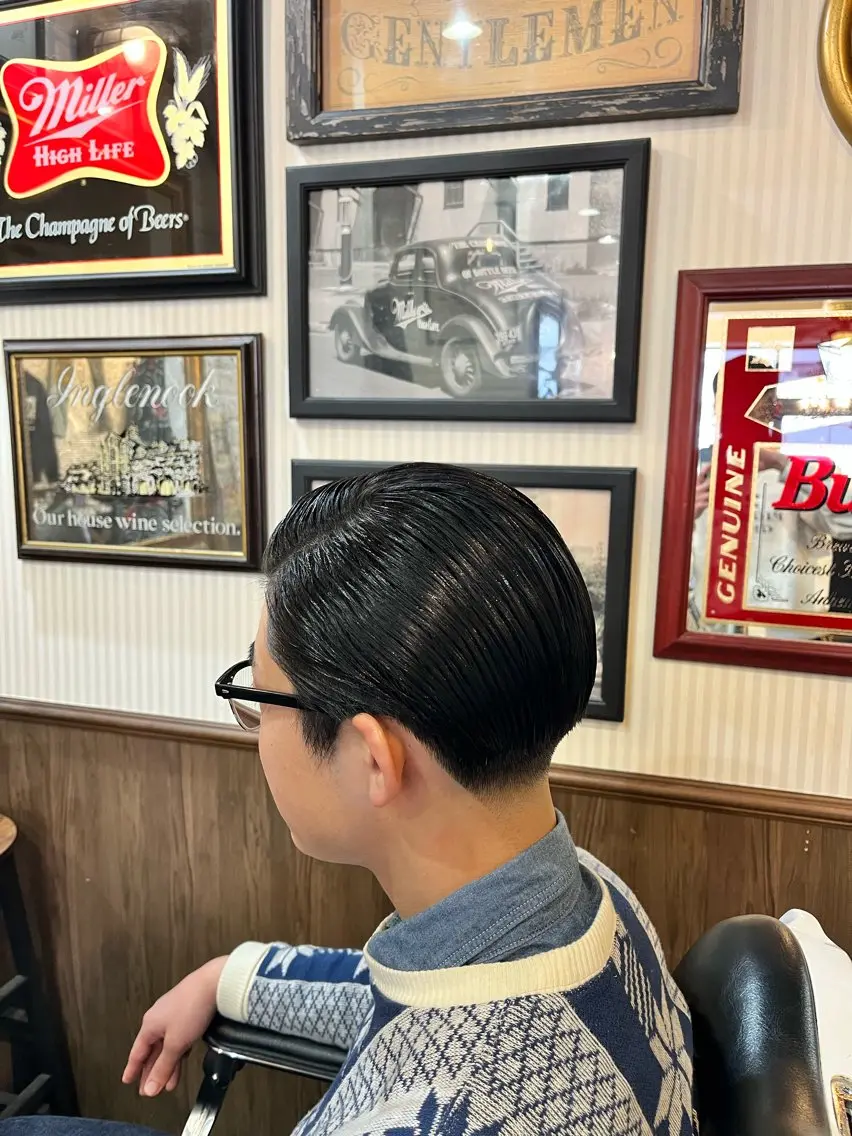 《平日朝9時半限定》•メンズカット＆シャンプー（スタイリング込）の写真