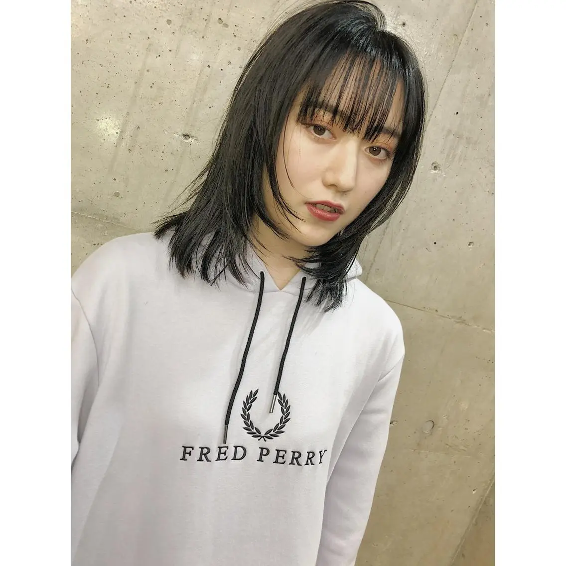 ミディアム カラー アッシュ ダークアッシュ ウルフカット カット ヘアカラー トリートメント ヘアセット センスをお届けします 大谷将生infpのヘアスタイル