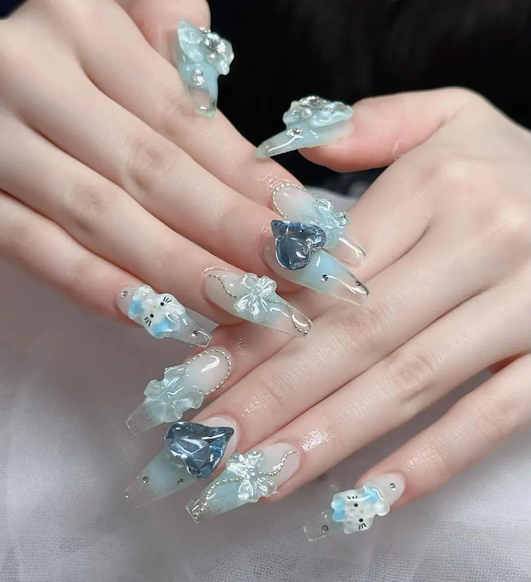 ネイル フレンチネイル ジェルネイル ハロウィン 韓国ネイル マグネットネイル ハンドネイル H.baby Nail Salonのネイルデザイン
