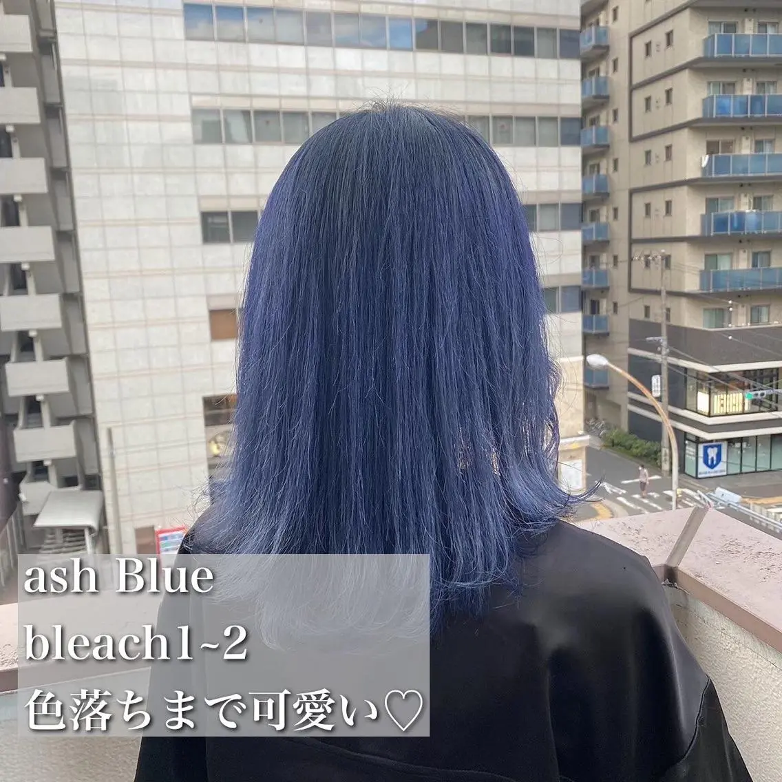 ミディアム カラー パーマ ヘアアレンジ メンズ キッズ ネイル マツエク・マツパ アイブロウ ブルーカラー シルバー ブルー シルバー ウルフ&レイヤー特化 まとまる美髪矯正のヘアスタイル