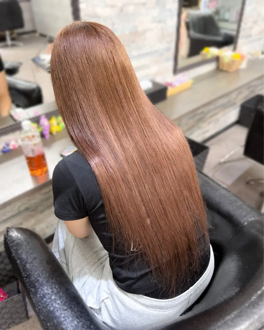 ロング カラー カット ヘアカラー トリートメント エクステ ハイトーンエクステ 🎩カズキ🎩のヘアスタイル