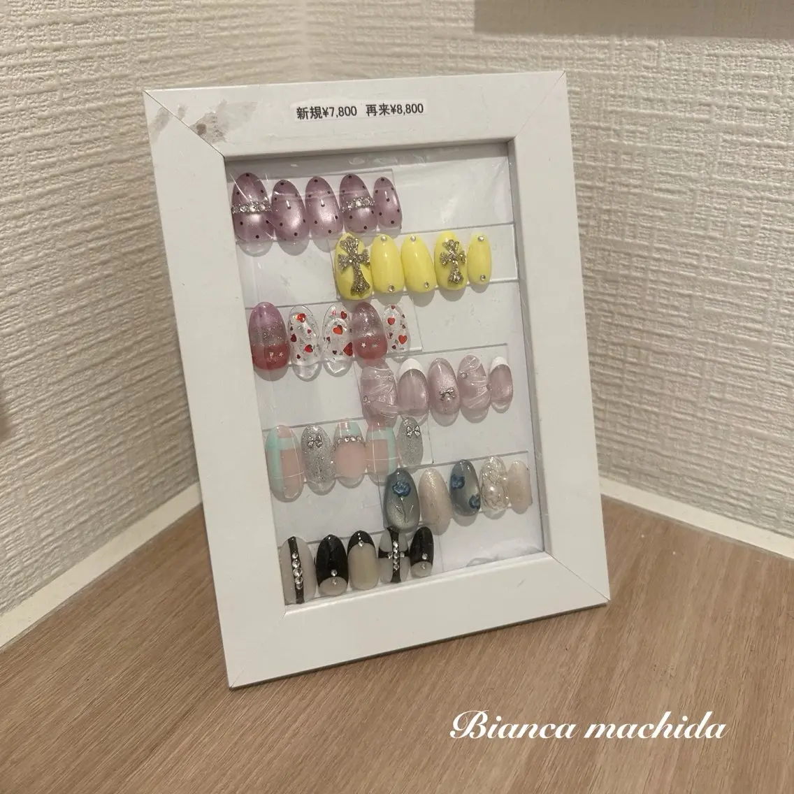 ‼️期間限定‼️(オフなし）🖤ハンド定額デザインコース🖤【N ￥7,130~ R ￥8,130~】の写真