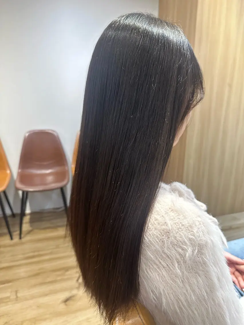 ロング パーマ カット 縮毛矯正 トリートメント ✨✂️Nori ✂️✨のヘアスタイル