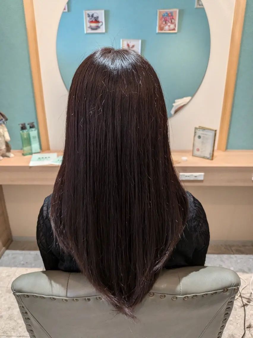 ロング ヘアカラー トリートメント モデル募集中🌴🌞 Rinka🌞🌴のヘアスタイル