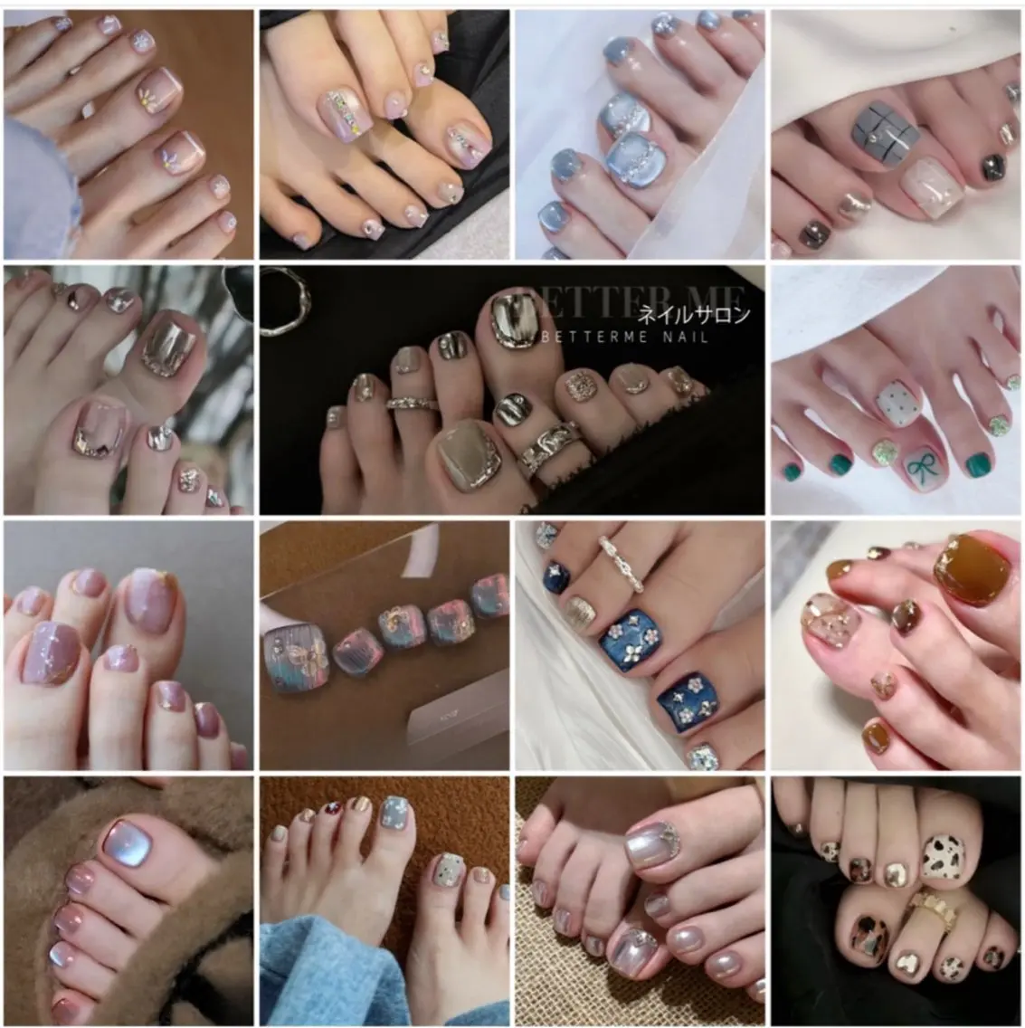春夏大人気[foot]ネイル¥8500の写真