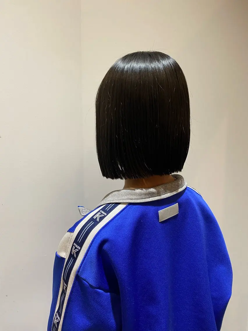 ミディアム カット 関谷 のぞみのヘアスタイル