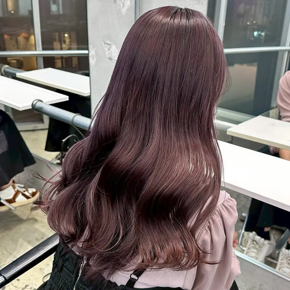 ミディアム カラー ヘアアレンジ ヘアカラー トリートメント 💟ケア×ハイトーン 💟/ミオのヘアスタイル