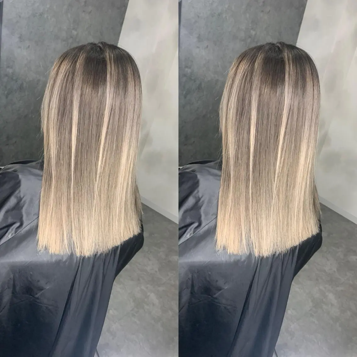 セミロング カラー タニ ユウのヘアスタイル