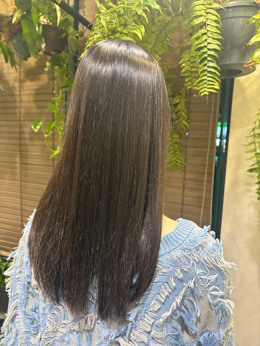 ロング 馬場 彩のヘアスタイル