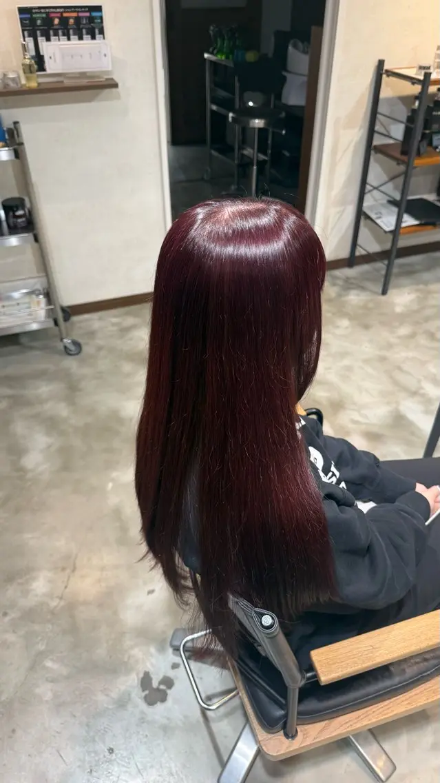 カラー カラーモデル募集中 /江利川紫音のヘアスタイル