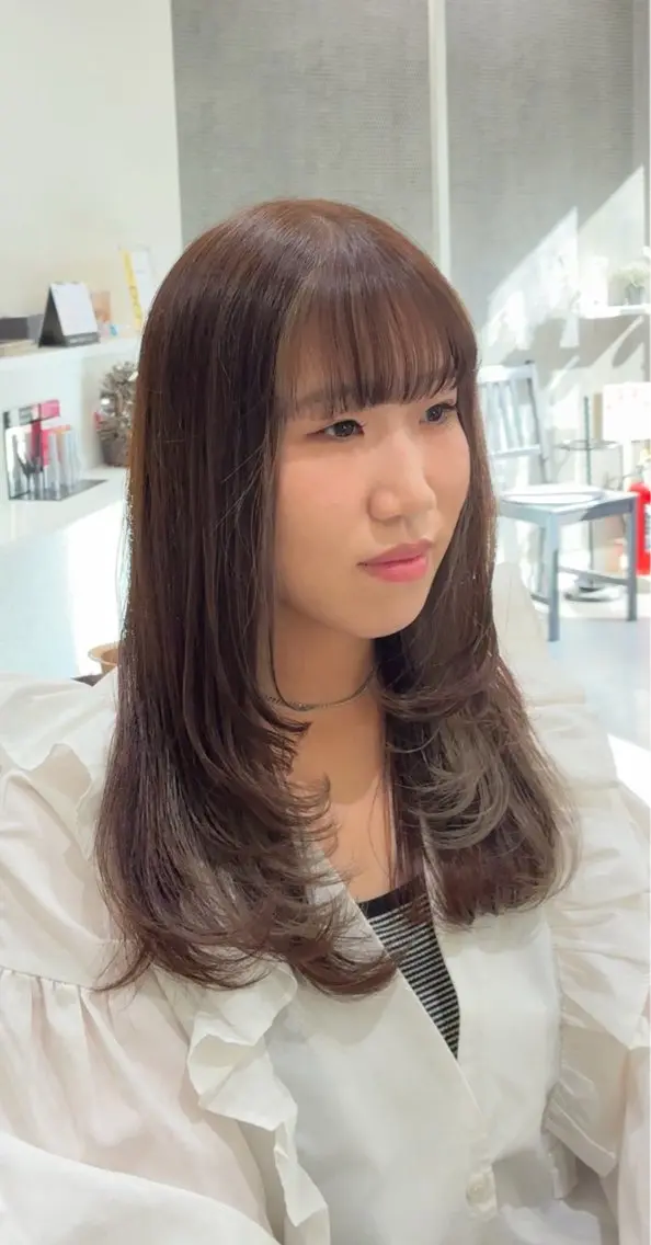 セミロング レイヤーカット cocotte🦋 miyuのヘアスタイル