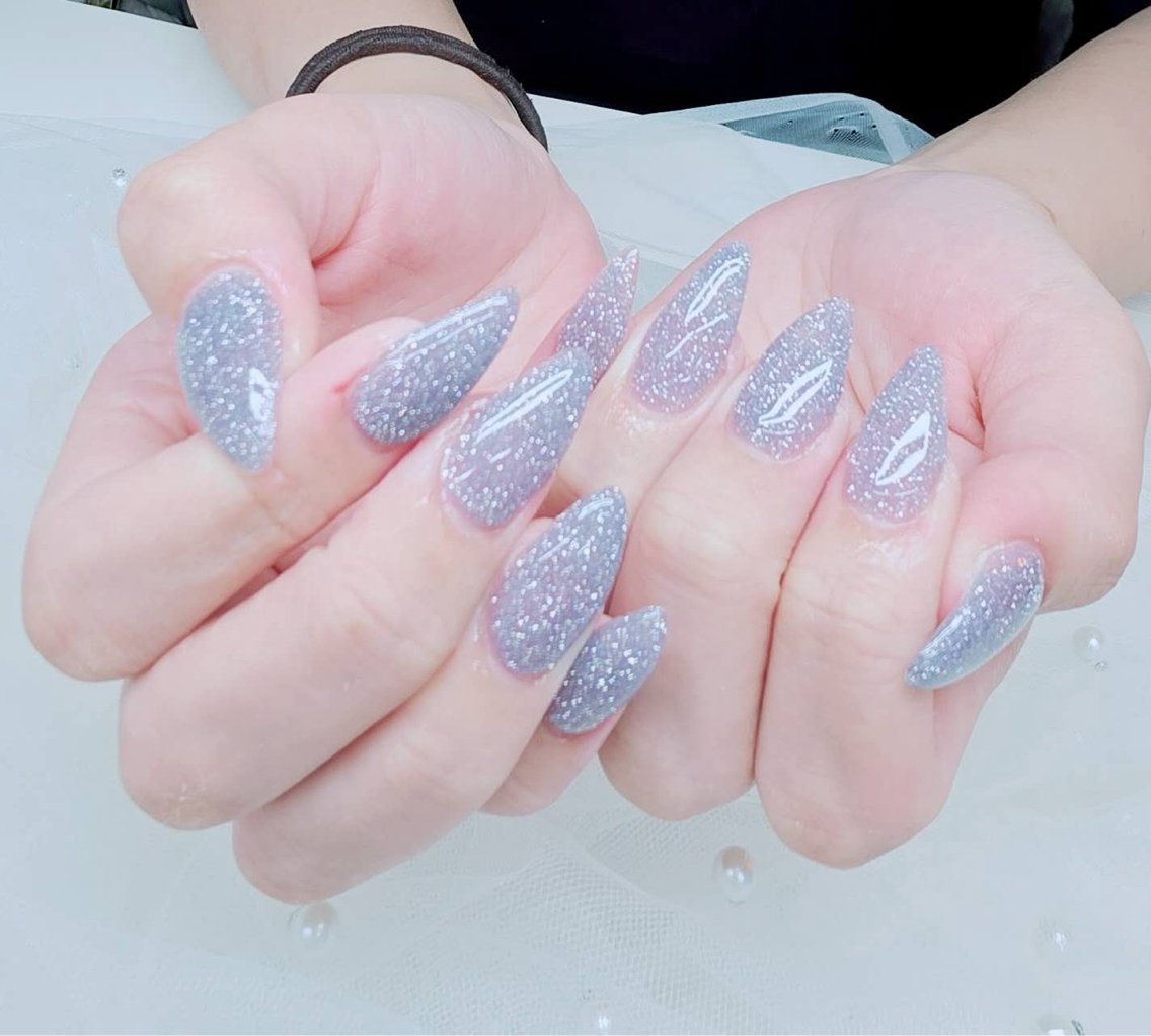 ネイル ハンドネイル 花瀬 スノーのネイルデザイン