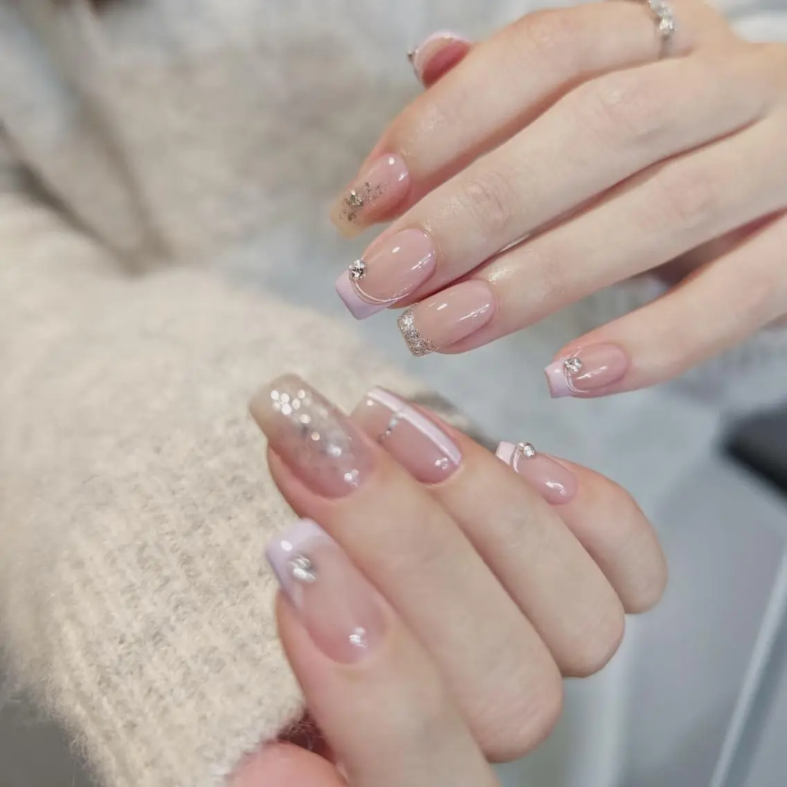 ネイル ハンドネイル By moonネイル 🌷ワンホン/韓国風のネイルデザイン