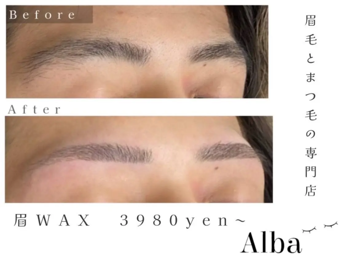 アイブロウ メンズアイブロウ 眉毛ワックス脱毛 ワックス脱毛 眉カット その他(アイブロウ) 🌱Alba 池袋🌱  関根の眉毛・アイブロウイメージ