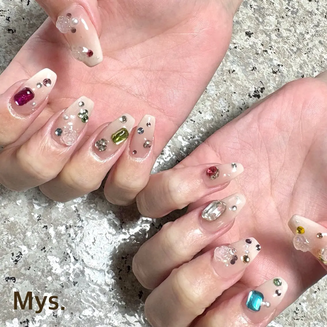 ネイル ハンドネイル Mys. 三上紗紀のネイルデザイン