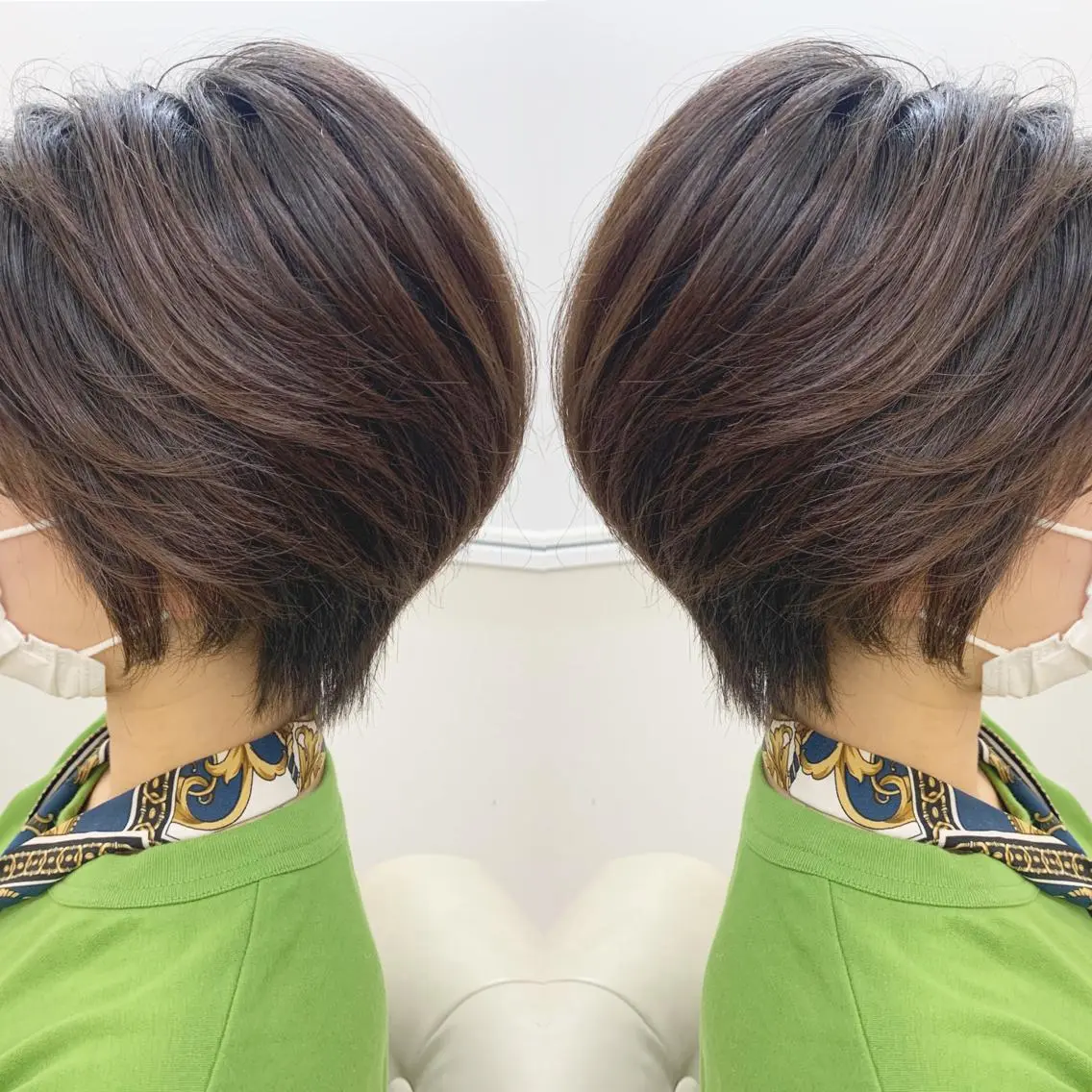 ショート ショートボブ ボブ ショートヘア カット H (エイチ) 烏丸御池店のヘアスタイル