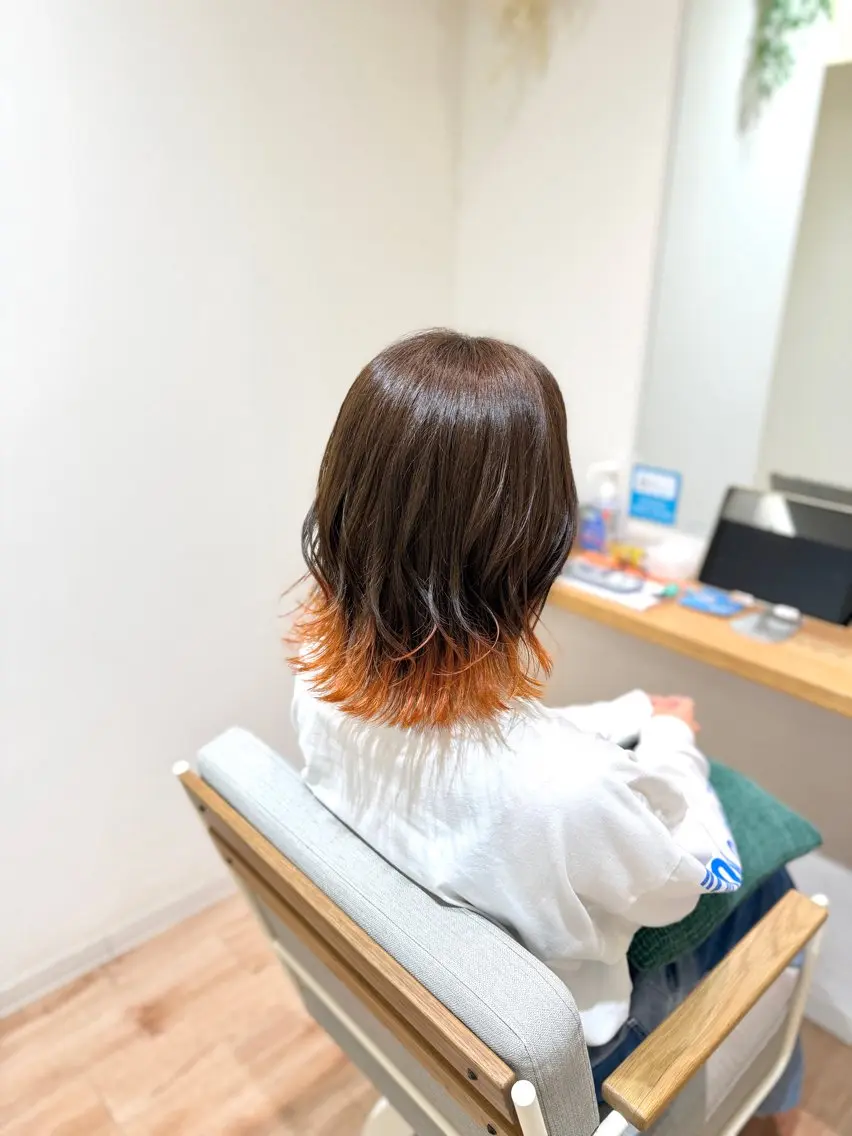 ミディアム 透明感カラー🫧 miyuのヘアスタイル