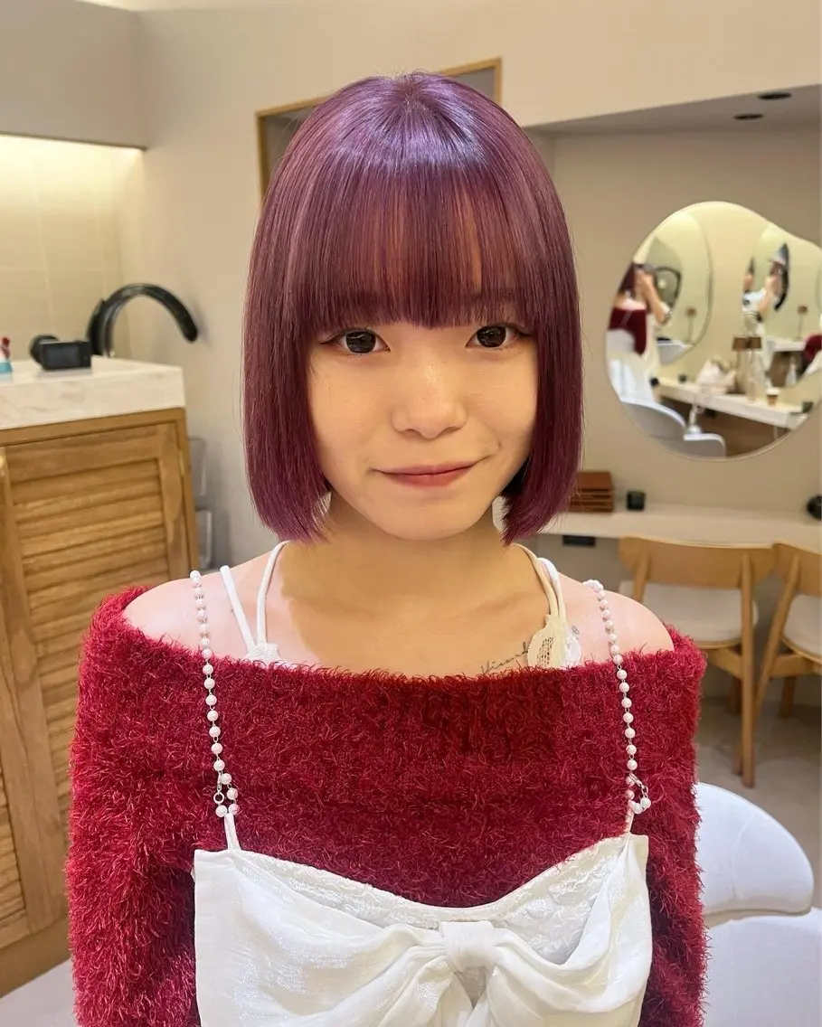 ショート カラー ブリーチモデル募集中 /表参道/うららのヘアスタイル