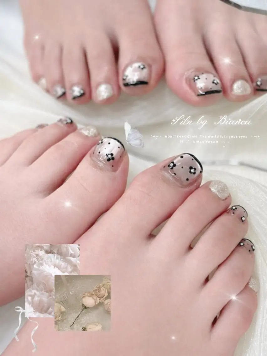 ネイル 𝐒𝐢𝐥𝐤 🎀𝐚𝐧𝐧𝐚のネイルデザイン