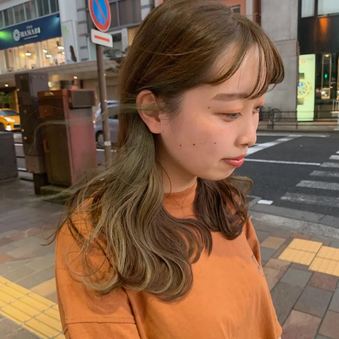 ミディアム カラー ミント ヘアカラー m ā l o.🌷 サカモトマイコのヘアスタイル