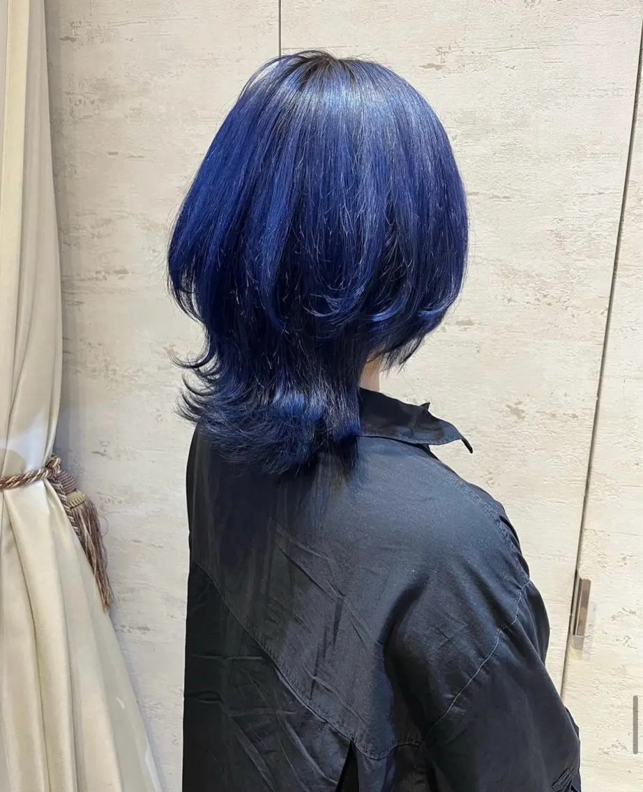 ミディアム カラー ❤️縮毛矯正❤️ 髪質改善❤️平野実花のヘアスタイル