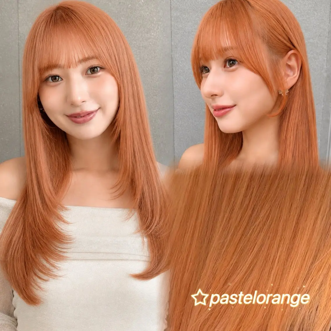 ロング ヘアカラー hana / Lond idealのヘアスタイル