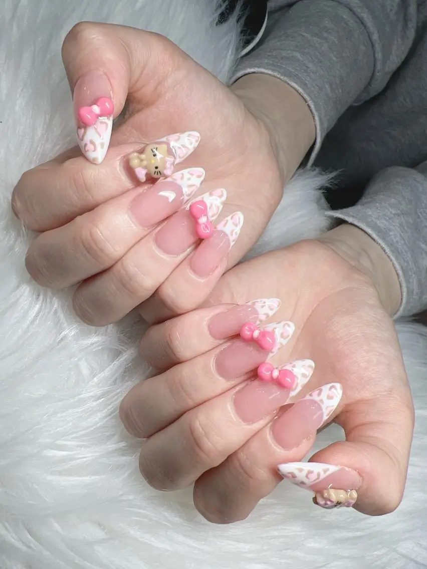 ネイル ハンドネイル Lee Nails チップ長さだし専門店のネイルデザイン