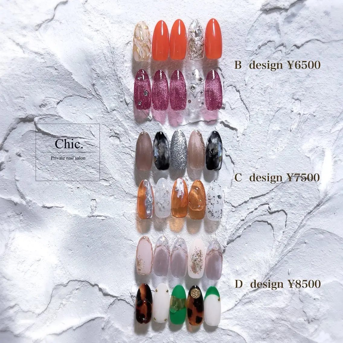 ネイル ハンドネイル Chic. nailのネイルデザイン