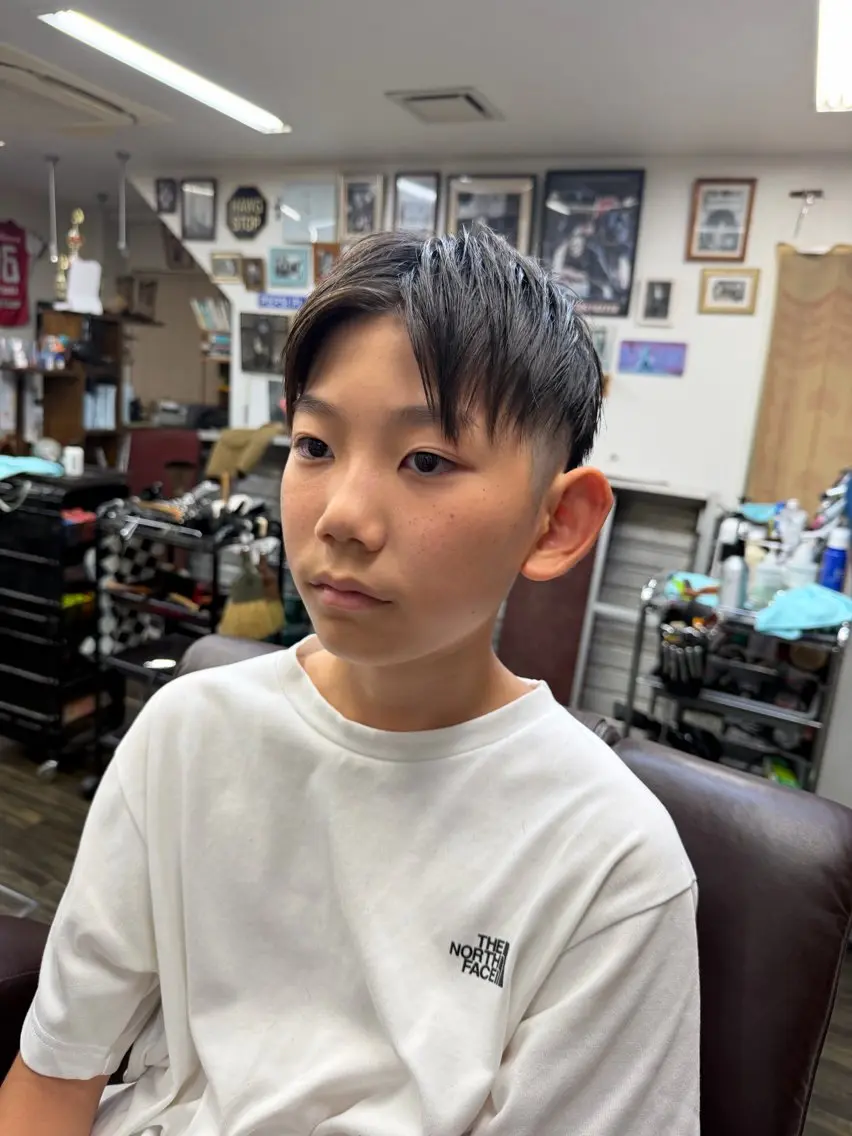 ショート キッズ 高東 俊介のヘアスタイル