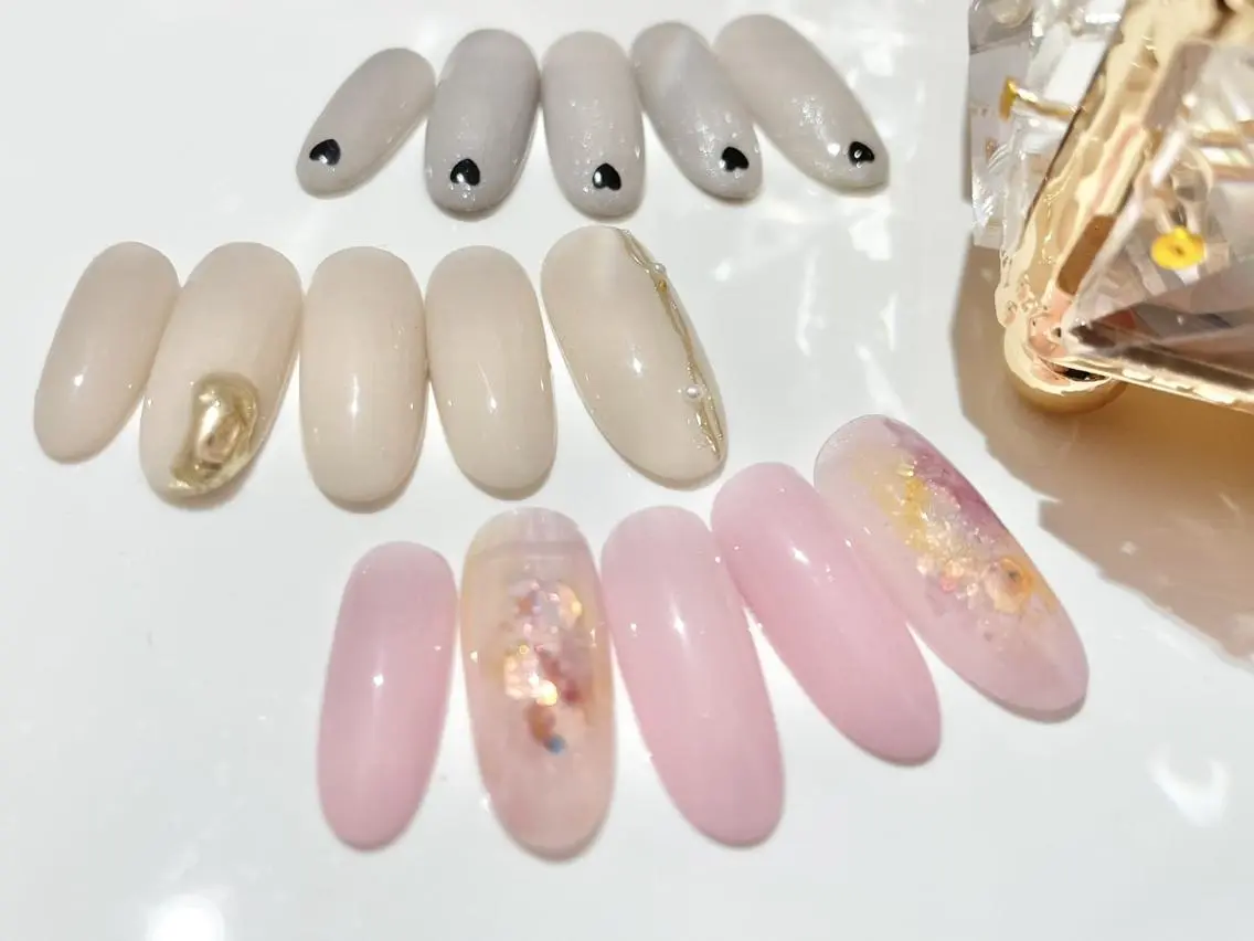 🧚minimo限定✨【オフ無し】24種類から選べるハンドシンプルコース💅の写真