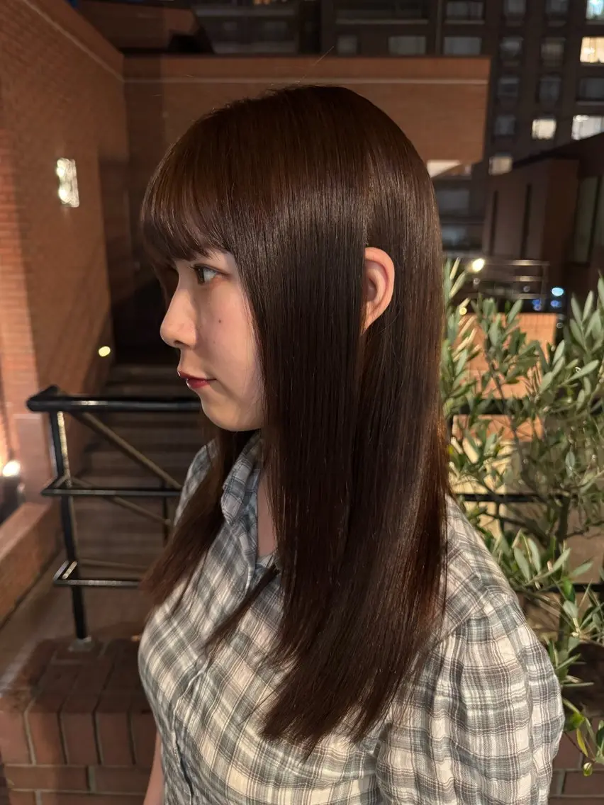 ロング レイヤーカット 🫒natsuのヘアスタイル