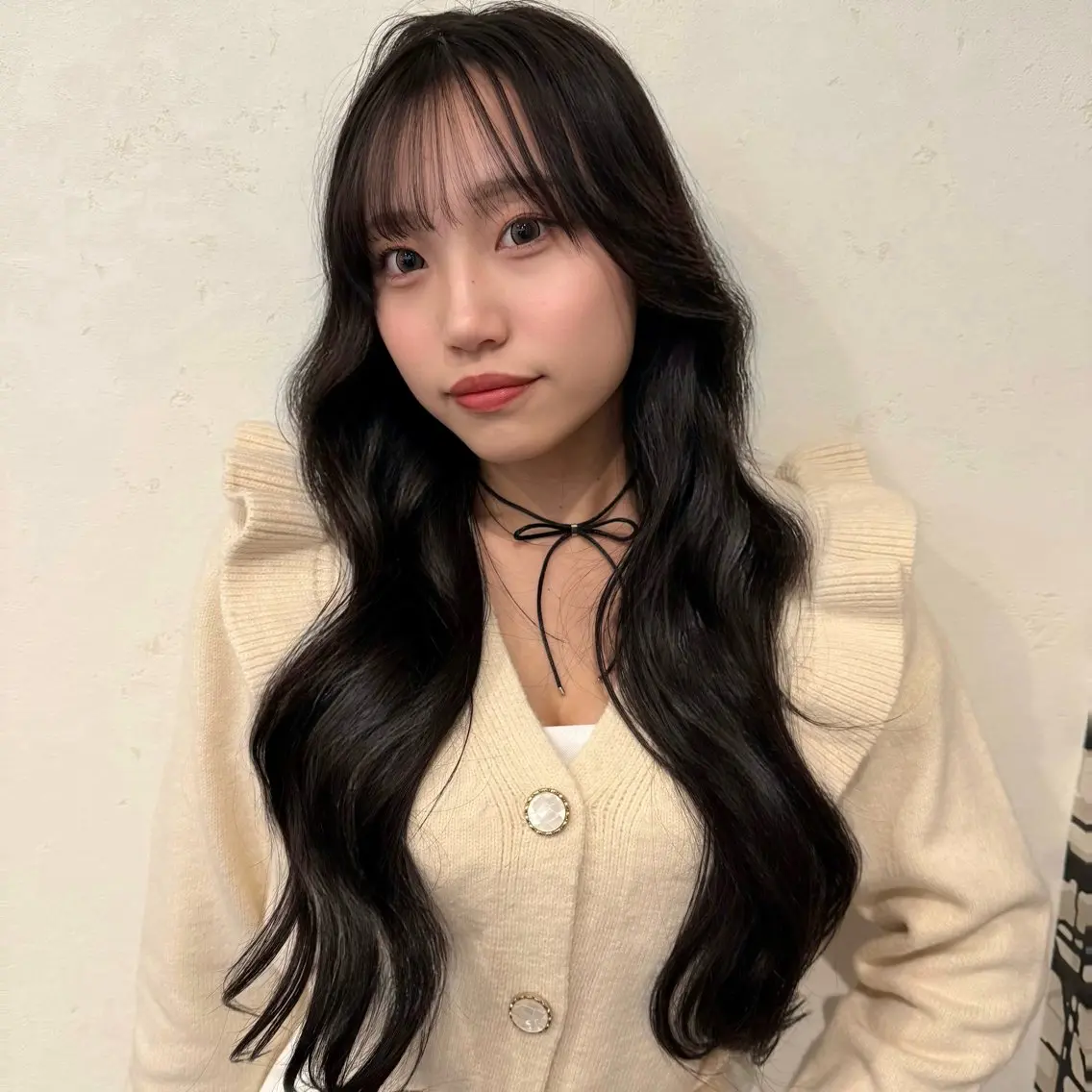 ロング カラー 柔らかいbeige ￤韓国￤🩰マユ🩰のヘアスタイル
