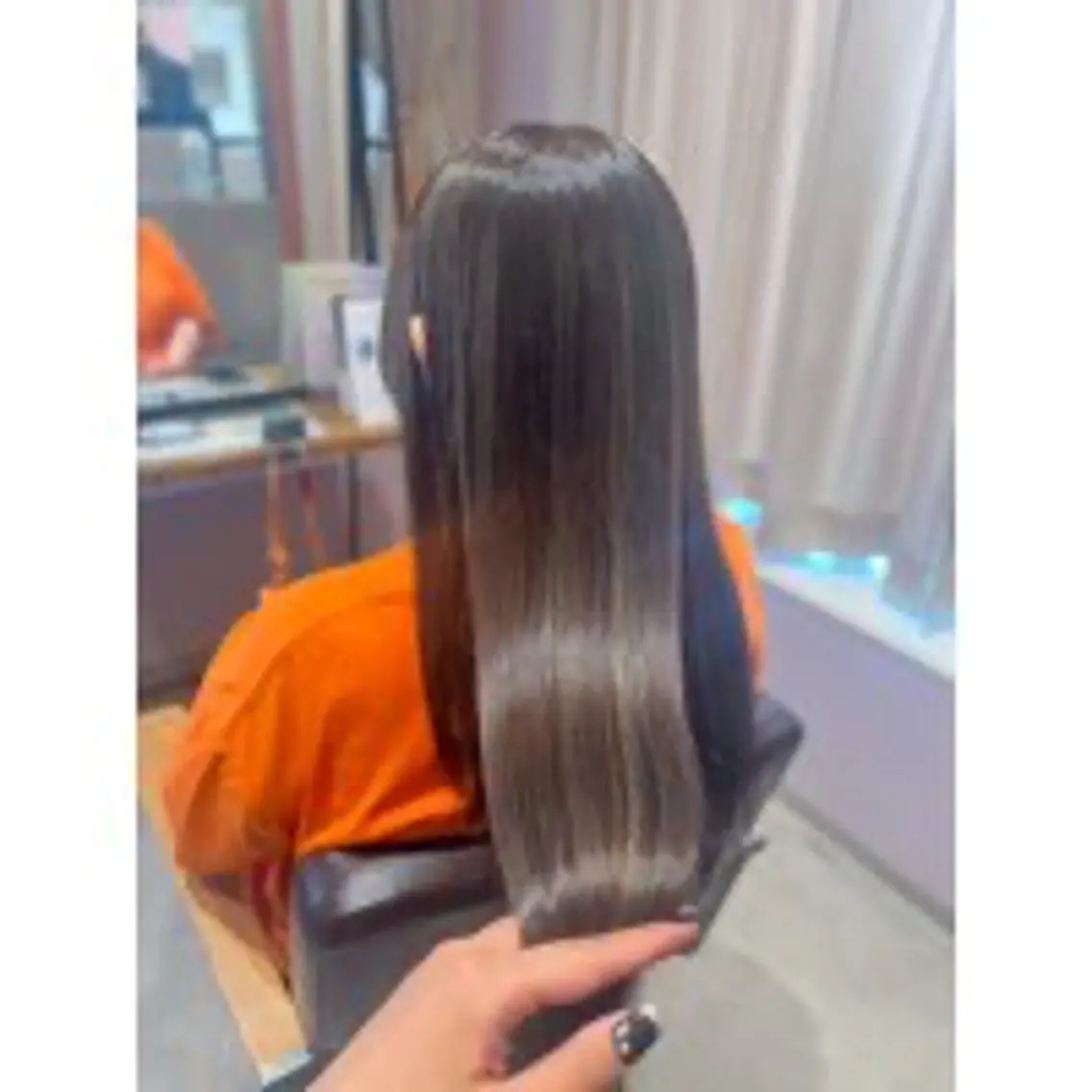 ロング ヘアカラー トリートメント メンズモデル🫧 高口小春のヘアスタイル