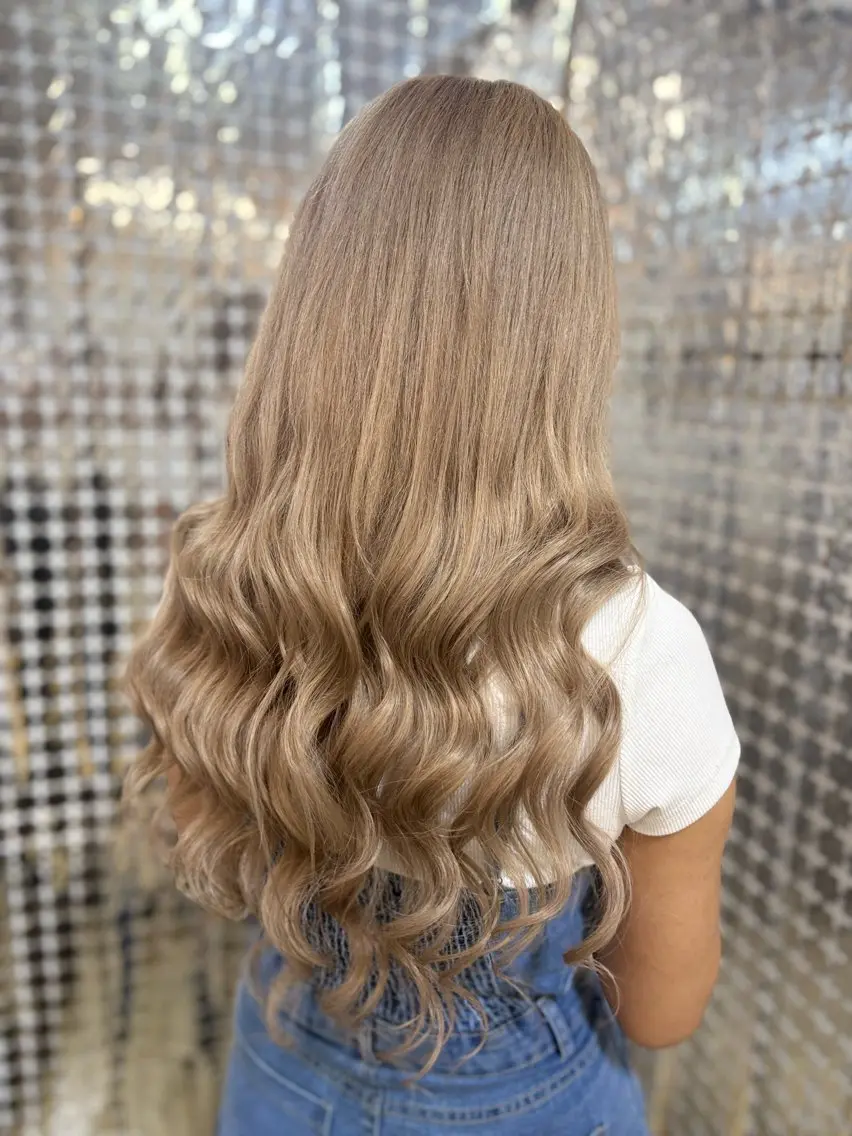 ロング シールエクステ エクステ エクステ BRAS ナカガワのヘアスタイル