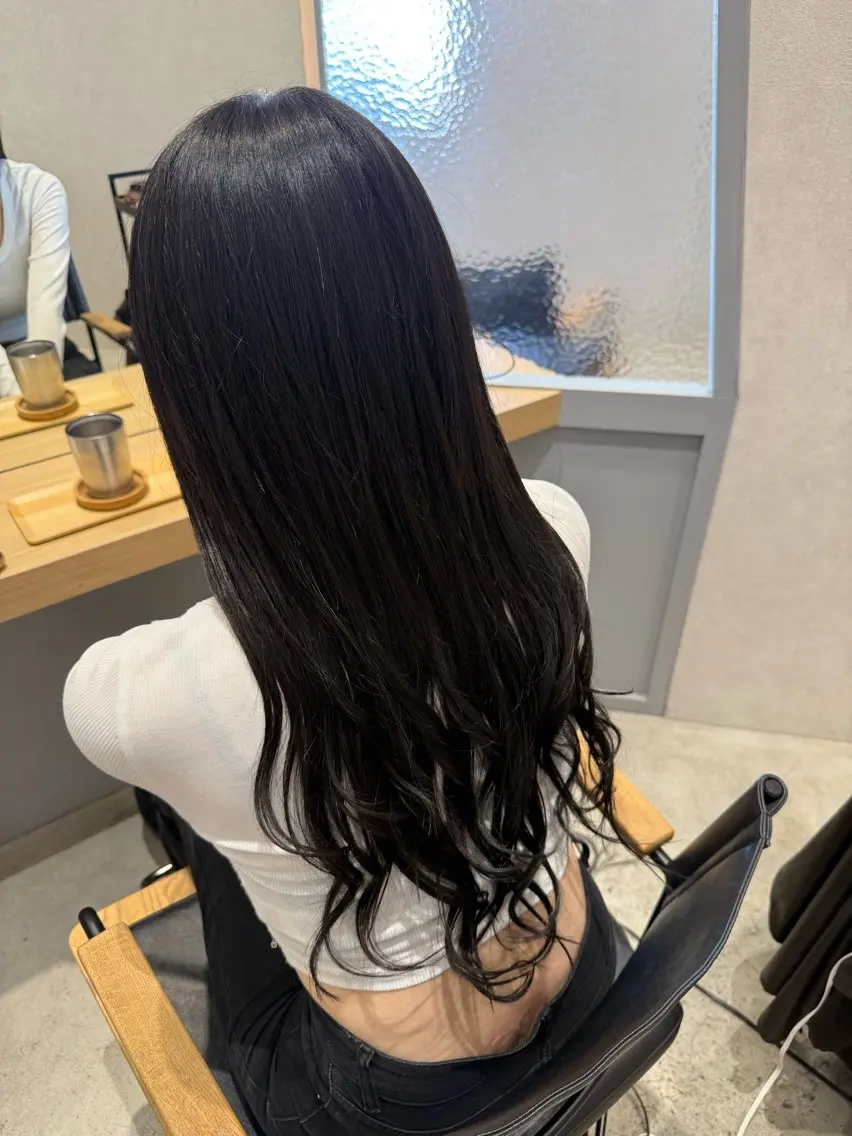 エクステ 馬場 美咲のヘアスタイル