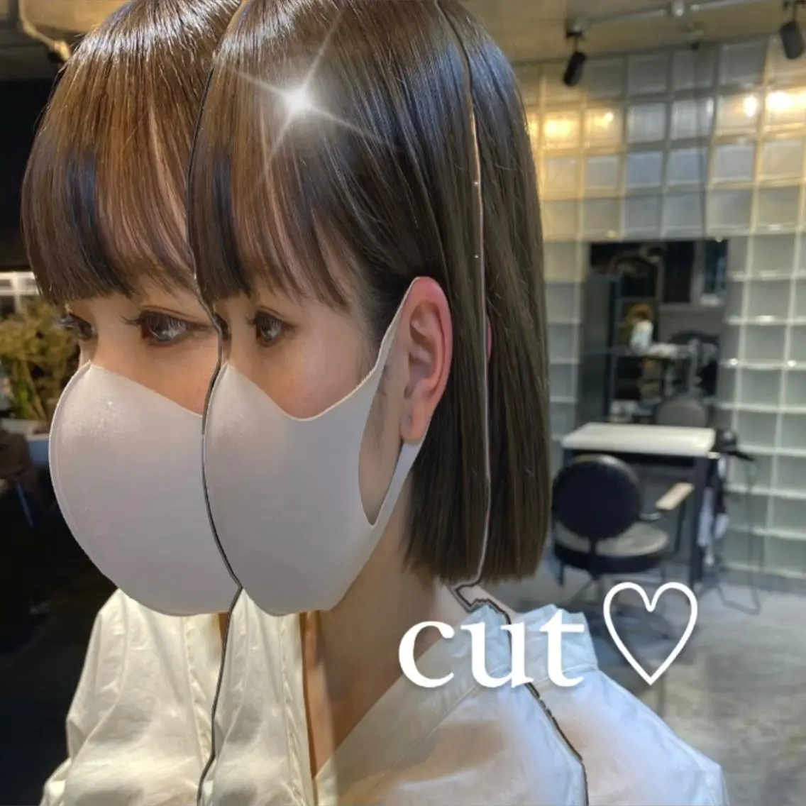 💖カット(トリートメント付き)💖10cm以上、又はボブ、ショートカット、レイヤースタイル等スタイルチェンジされる方の写真