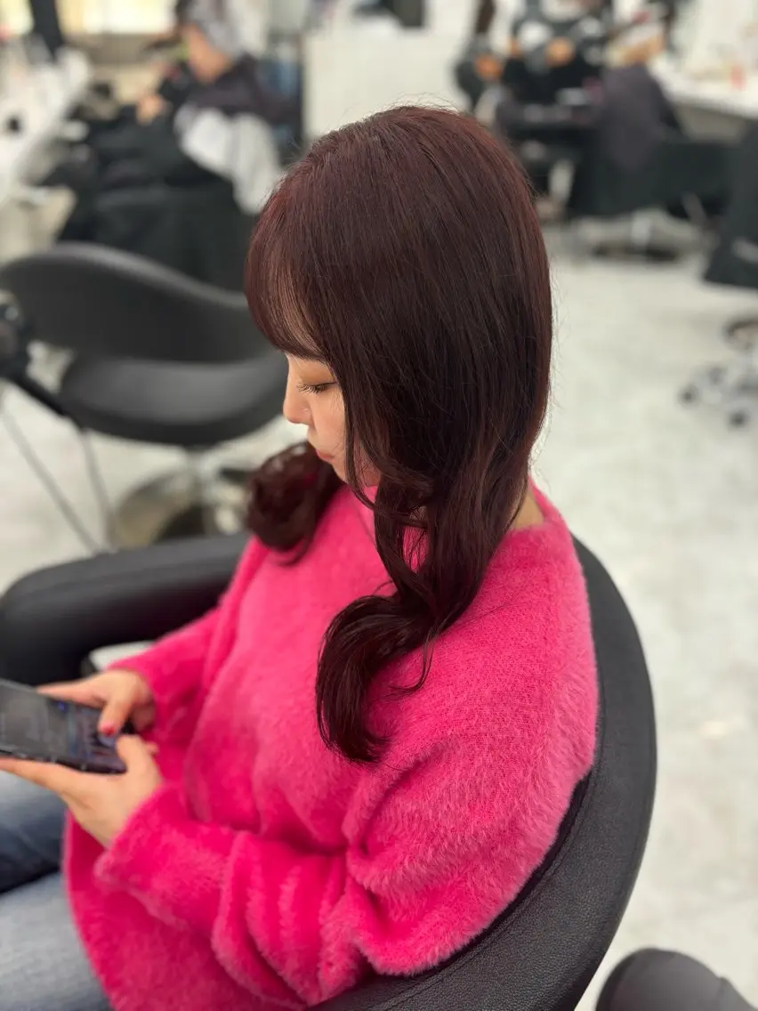 ロング カラー ヘアアレンジ ヘアカラー トリートメント ヘアセット 透明感💕今っぽ似合 わせ𝐍𝐨. 𝟏のヘアスタイル