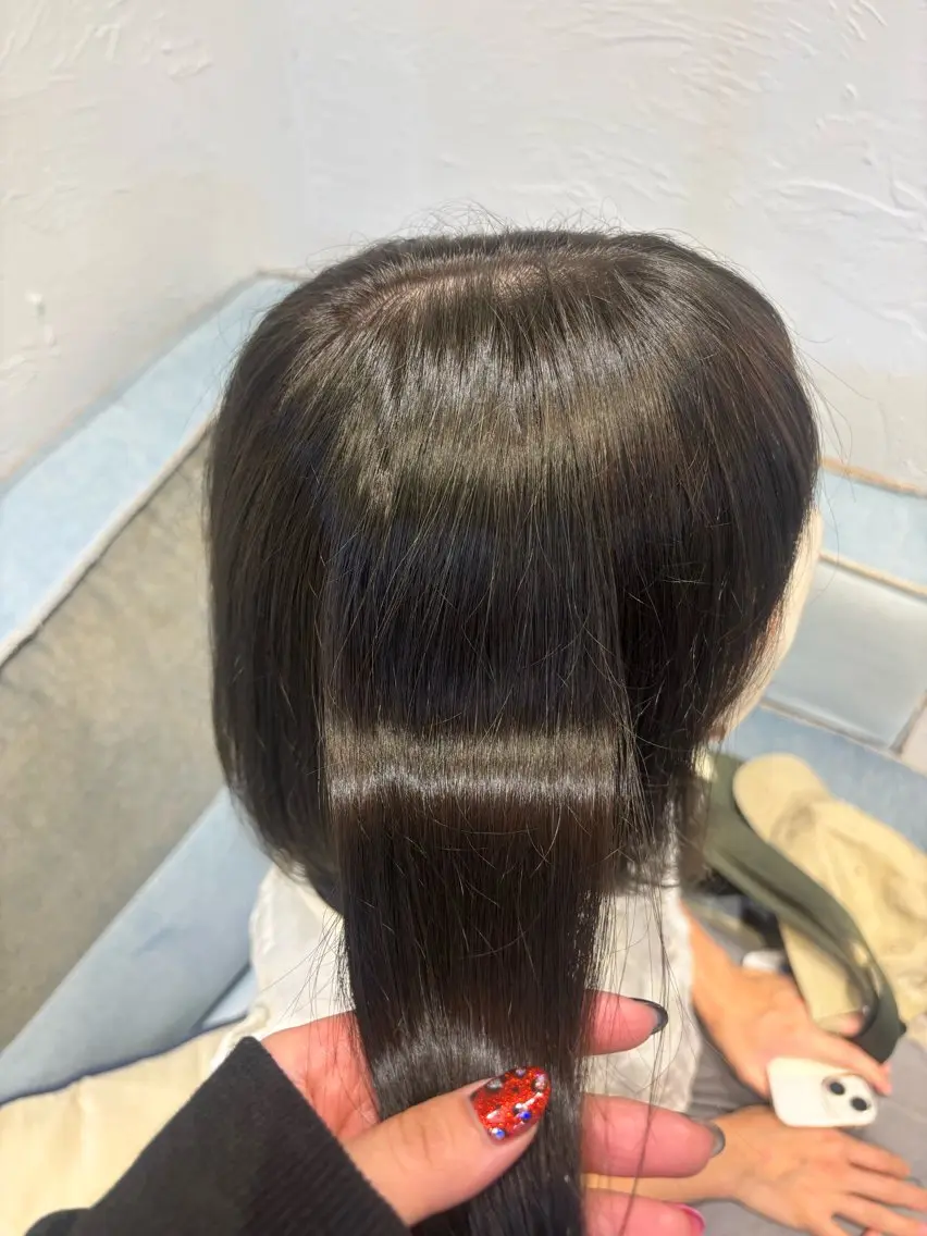 ショート カラー オリーブカラー ヘアカラー Agu.hair_ ミナミのヘアスタイル
