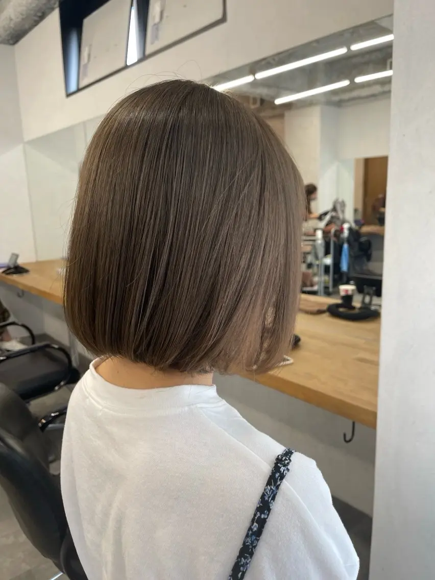 【長さ指定あり】ブリーチが初めての方限定‼️ブリーチカラー👩🏼✨️+クイックトリートメント🫧✨️の写真
