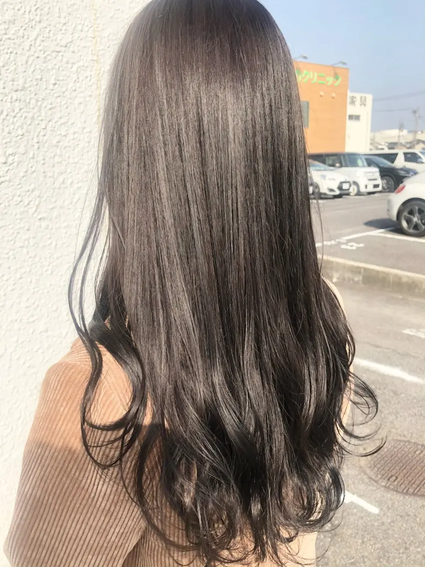 カット+艶髪カラー+内部補修7stepトリートメント+marbbの写真