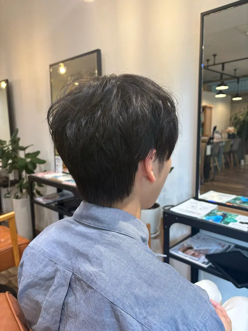 ショート メンズ こやなぎ れいなのヘアスタイル