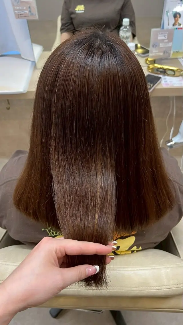 ミディアム 兼古 望羽のヘアスタイル