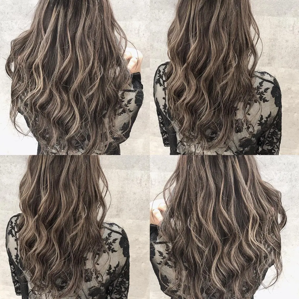 ロング カラー ハイライトカラー ハイライト ✨MiL✨ ✨心斎橋✨のヘアスタイル