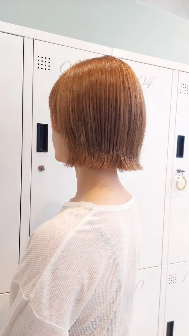 ショート カラー Agu hair 浅原 心のヘアスタイル