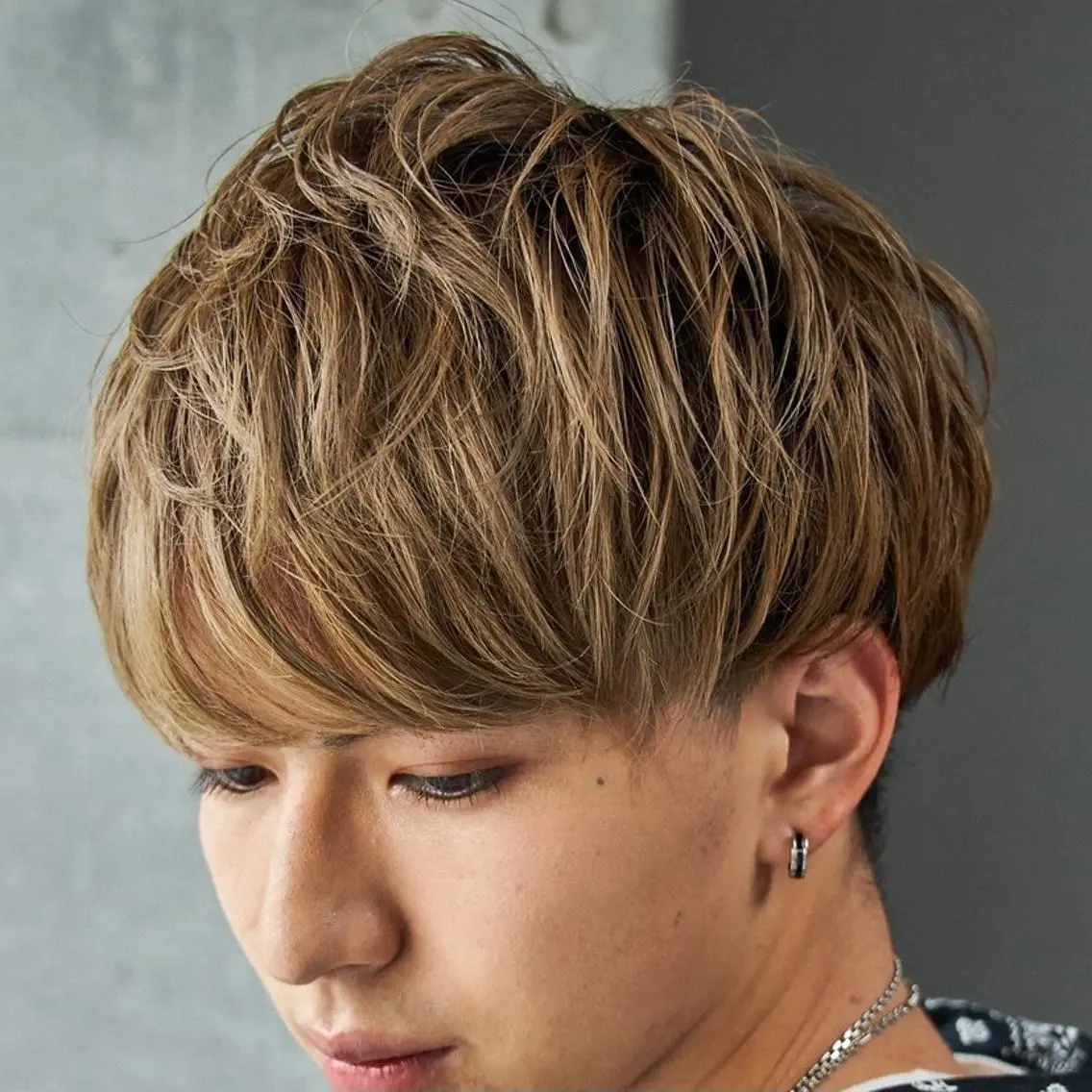 ショート カラー ヘアアレンジ メンズ カット ヘアカラー トリートメント メンズスタイル ly本厚木のヘアスタイル