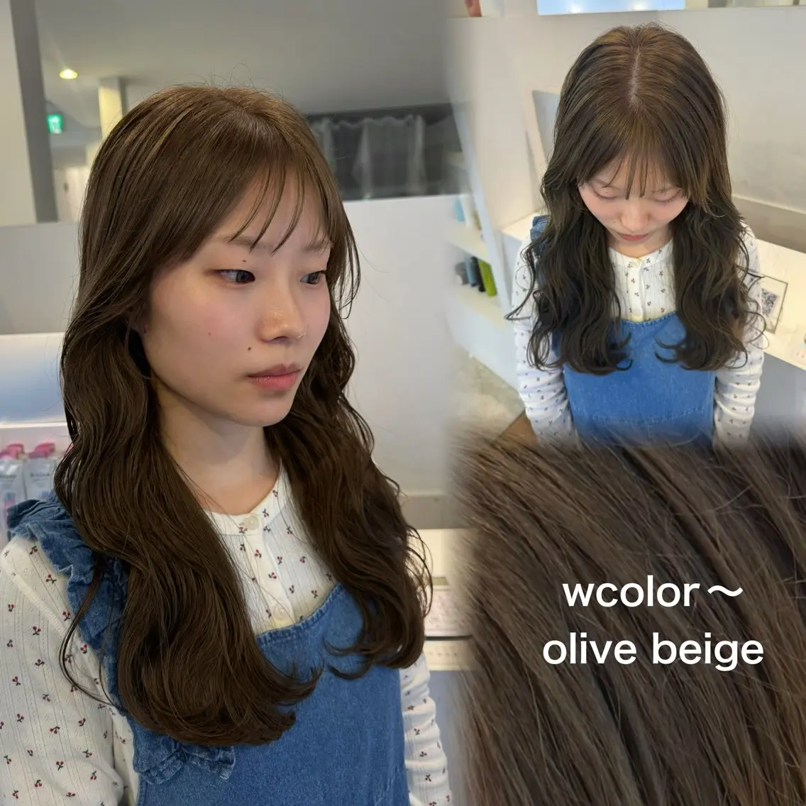 ロング カラー ベージュカラー ブリーチ ダブルカラー インナーカラー ブリーチなしカラー カット ヘアカラー トリートメント YARD.長田 唯のヘアスタイル