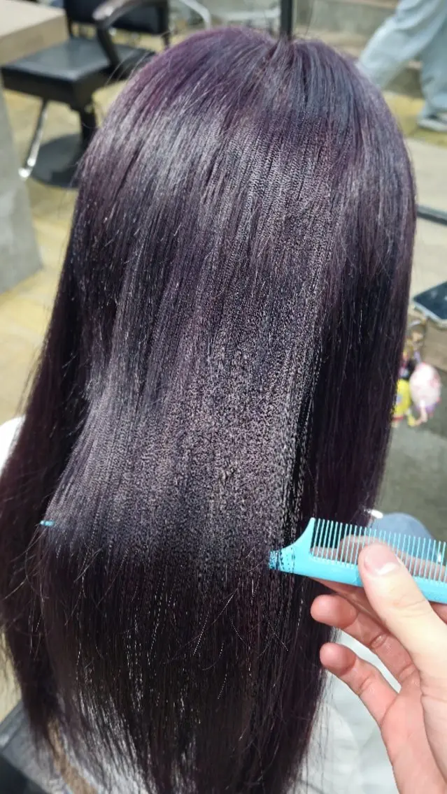 カラー カシス ピンクカラー ヘアカラー ブリーチ透明感カラー 🍑トウヤ🍑のヘアスタイル