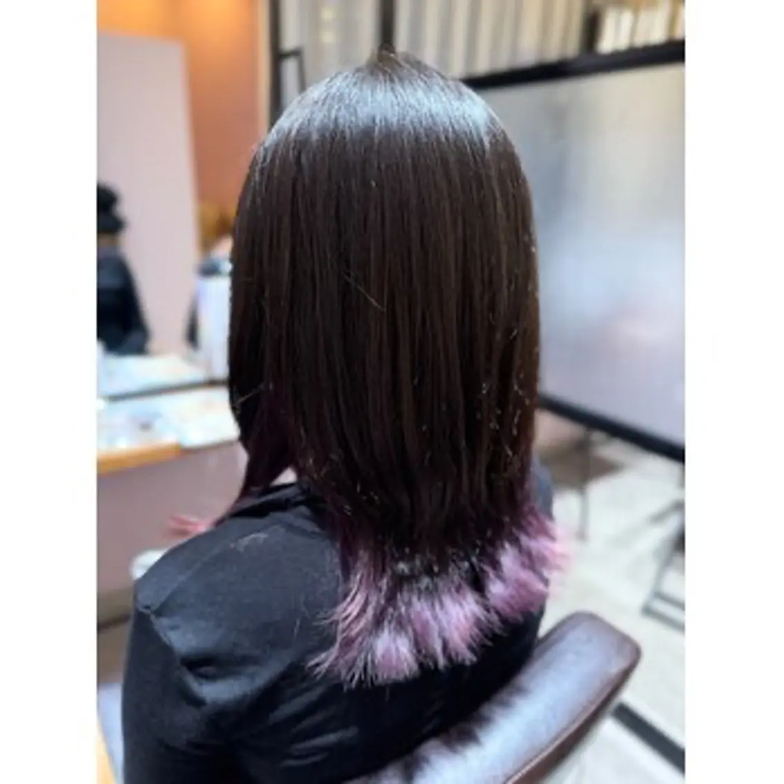 カラー ヘアカラー 梶 瑞希のヘアスタイル