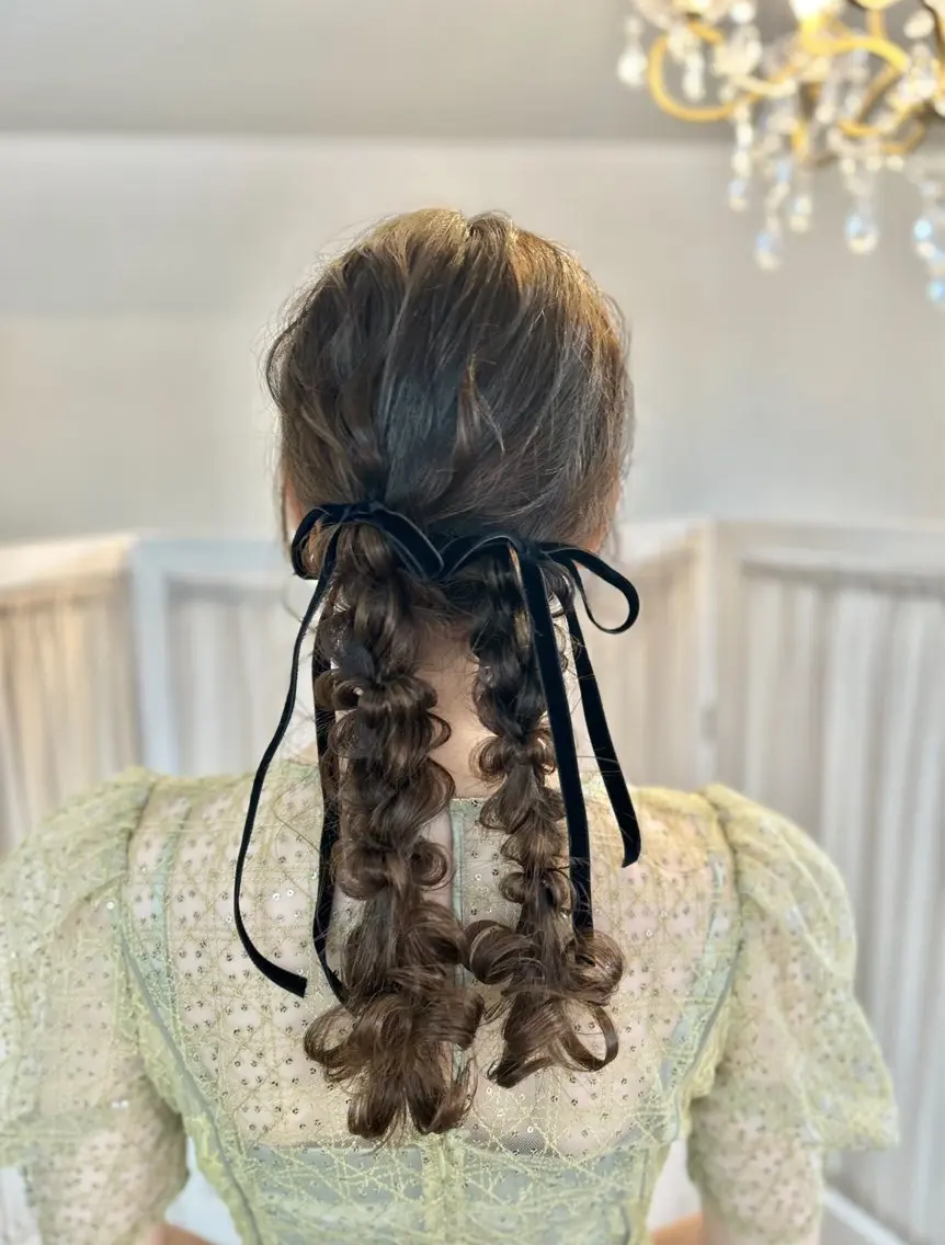 ロング ヘアセット 北本 美幸のヘアスタイル